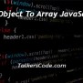 Add Object To Array JavaScript