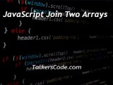 Javascript Join Two Arrays
