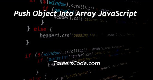 How To Push An Object Into An Array In Typescript - Ultra HD Landscape Photos for Desktop