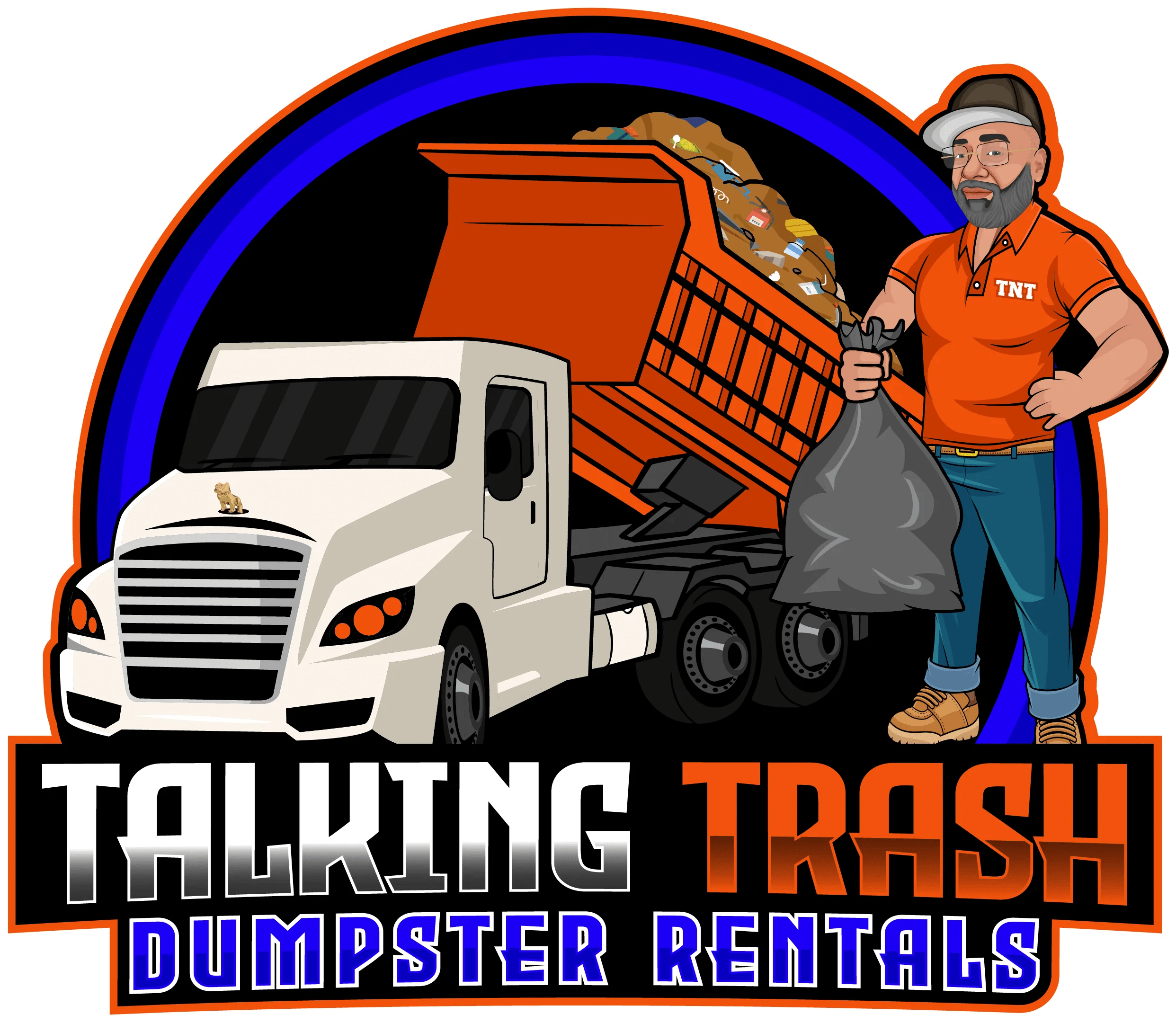 Talking Trash - High Quality City Illustration - Desktop