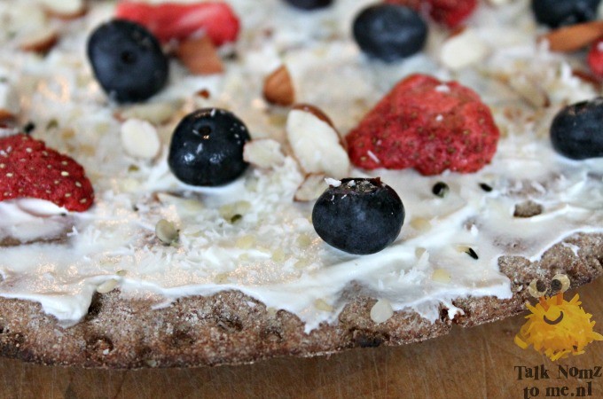 Ontbijt Pizza met Yoghurt