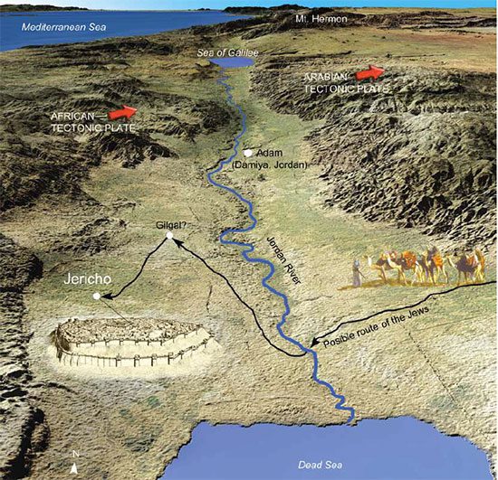 How Big Was Jericho In Jesus Time At Lynn Tyer Blog Jericho Map 