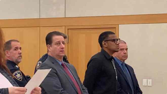 Jason Ricketts appears in court for sentencing on April 4, 2024 (photo Jonathon Bandler/LoHud)