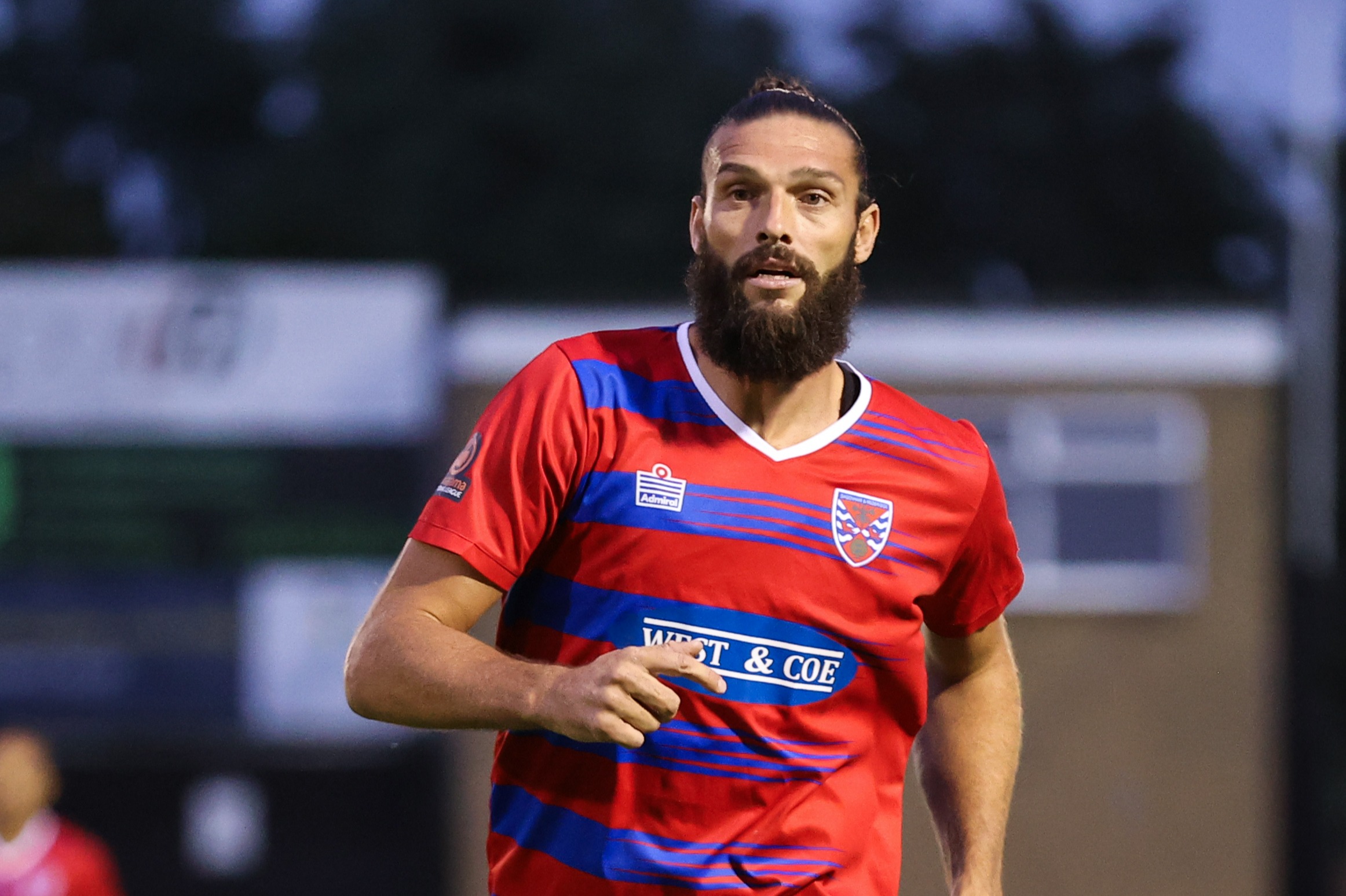 Andy Carroll Sent Off for Shock Red Card in Non-League Opener | Dagenham vs Dorking Drama (2026)