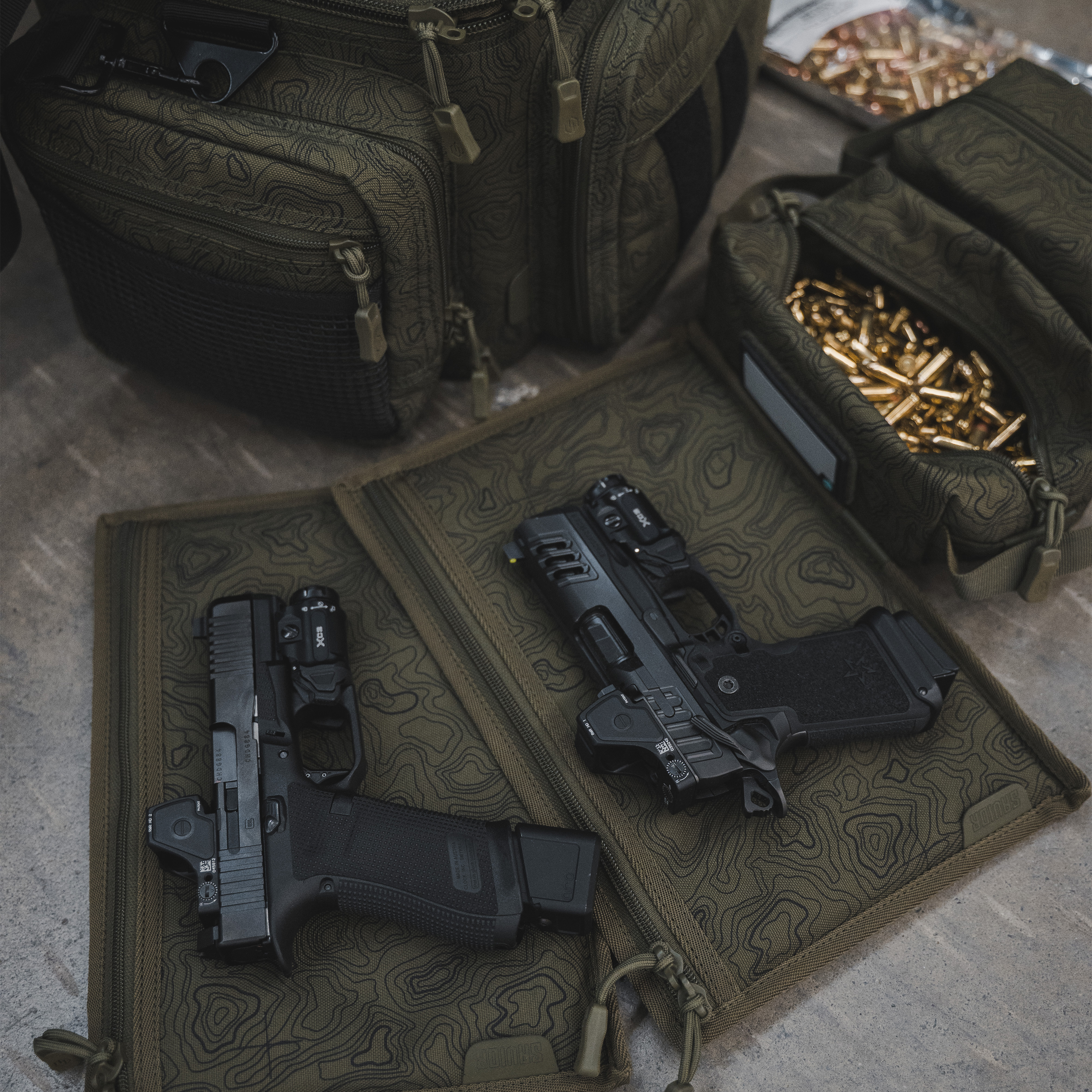 Savior Equipment x TAM Exclusive Specialist 3-Gun Range Bag ODG