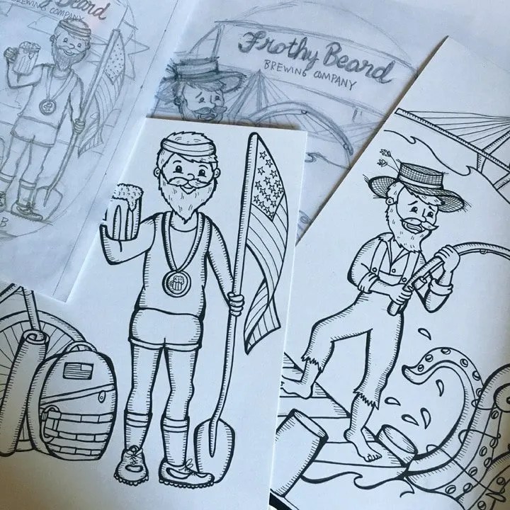 Frothy Sketches