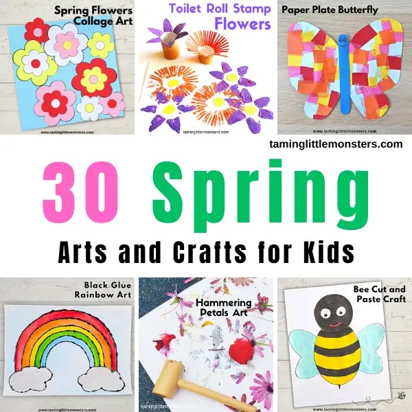 Toilet Roll Flower Stamps - Spring Art for Kids - Taming Little Monsters   Spring crafts preschool, Preschool arts and crafts, Spring arts and crafts