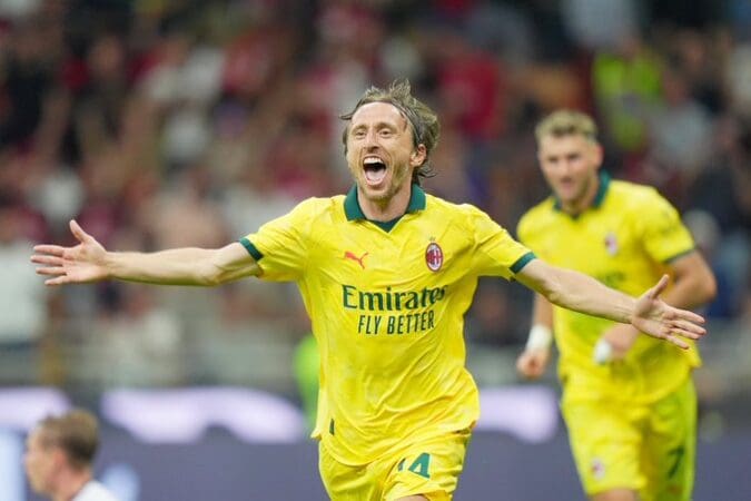 مودريتش يقود ميلان للفوز على بولونيا في الدوري الإيطالي