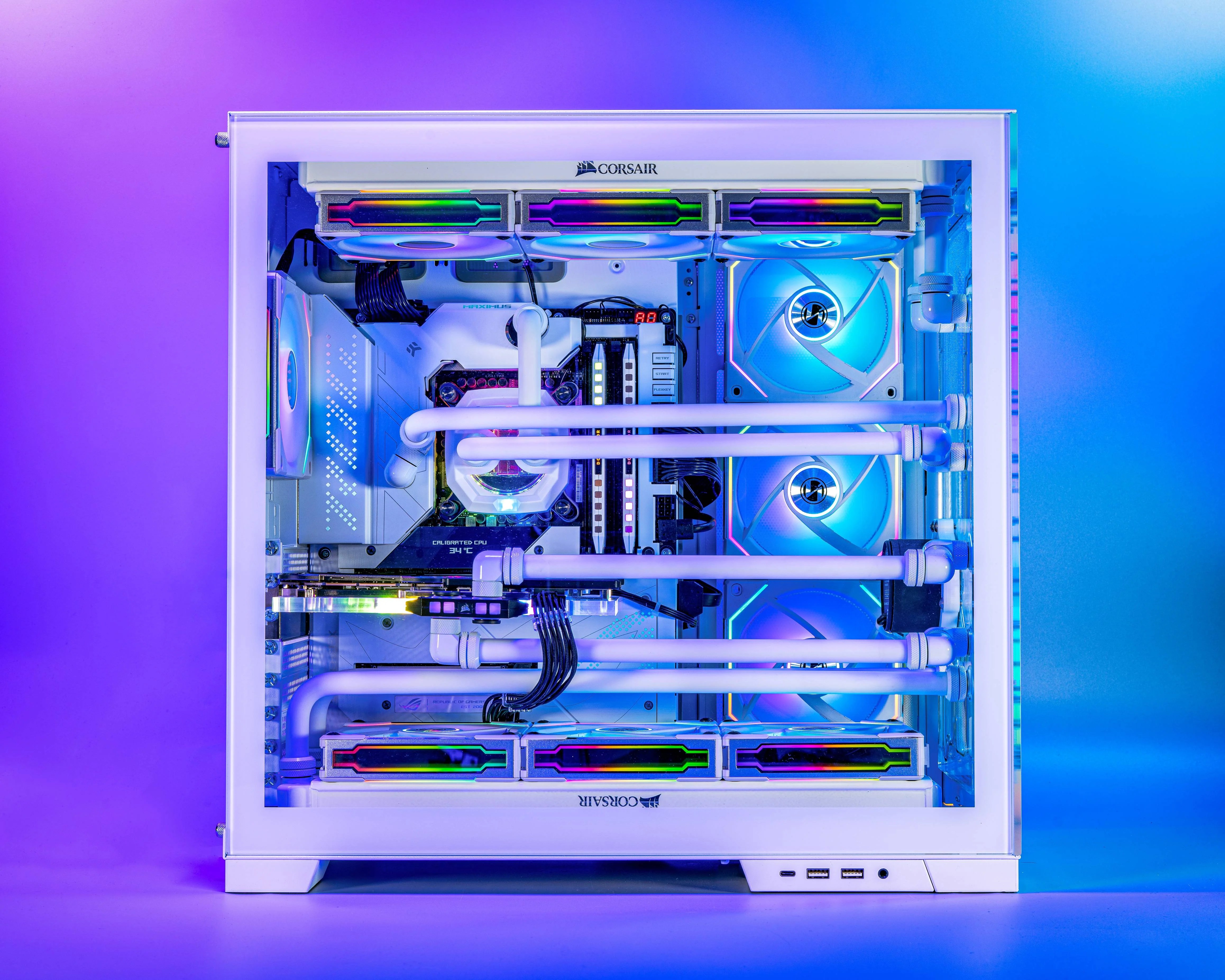 Custom PC Builds Performance Computer Group Lian Li Custom Loop 