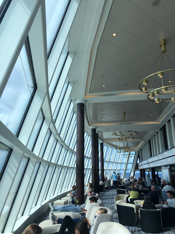 Inside The Observation Lounge On Norwegian Joy Trips And
