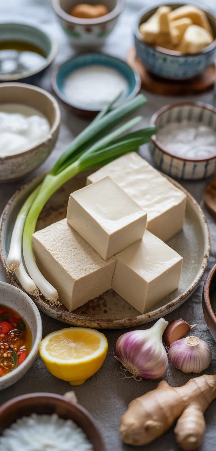 Ingredients photo for Quick Guide On How To Cook Tofu! Recipe