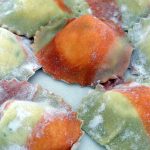 Two Tone Pasta Ricotta Ravioli