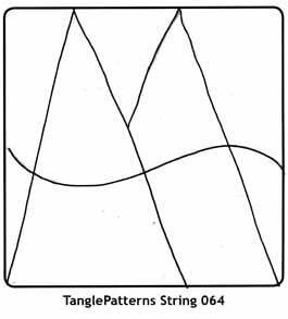 Tanglepatterns String 1 Zentangle Patterns String Geometric Tattoo - Abstract Image Collection - Ultra HD Quality