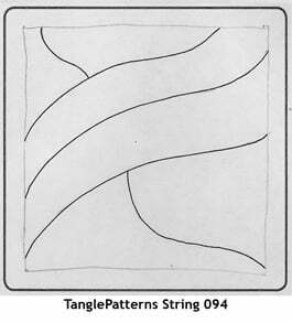 Thehappytangler Tangle Patterns String 090 - Perfect Retina Dark Backgrounds | Free Download