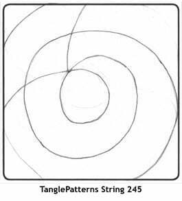 Part Three Open Season Stacked Tangle Pattern Lesson 245 Tangle - Download Artistic Gradient Picture | Mobile
