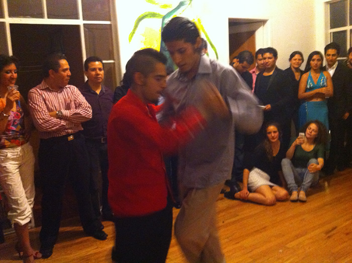 Chema Pandal y Abdel Cuauhtli