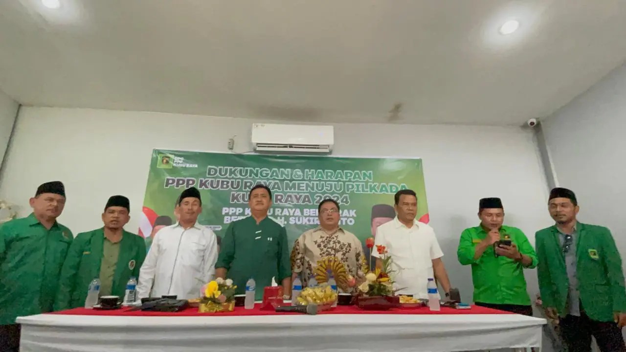 PPP Dukung Pasangan Sujiwo-Sukiryanto Di Pilkada Kubu Raya 2024