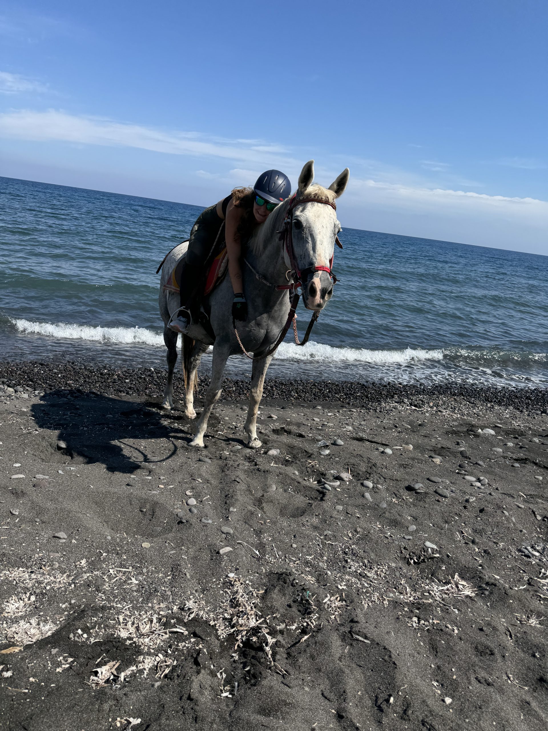 Santorini Lover Horse Rider