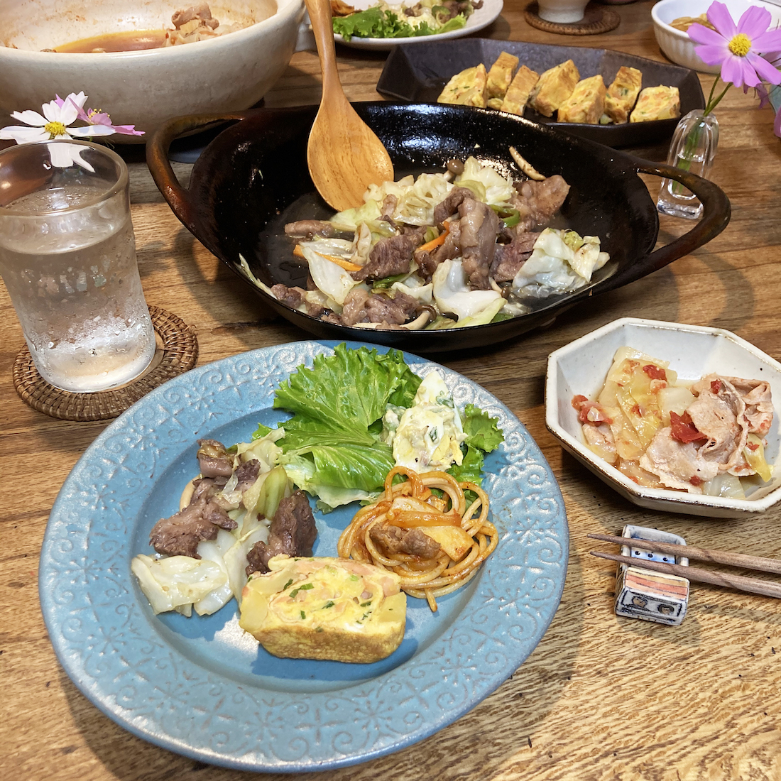 キャベツがシャキシャキ