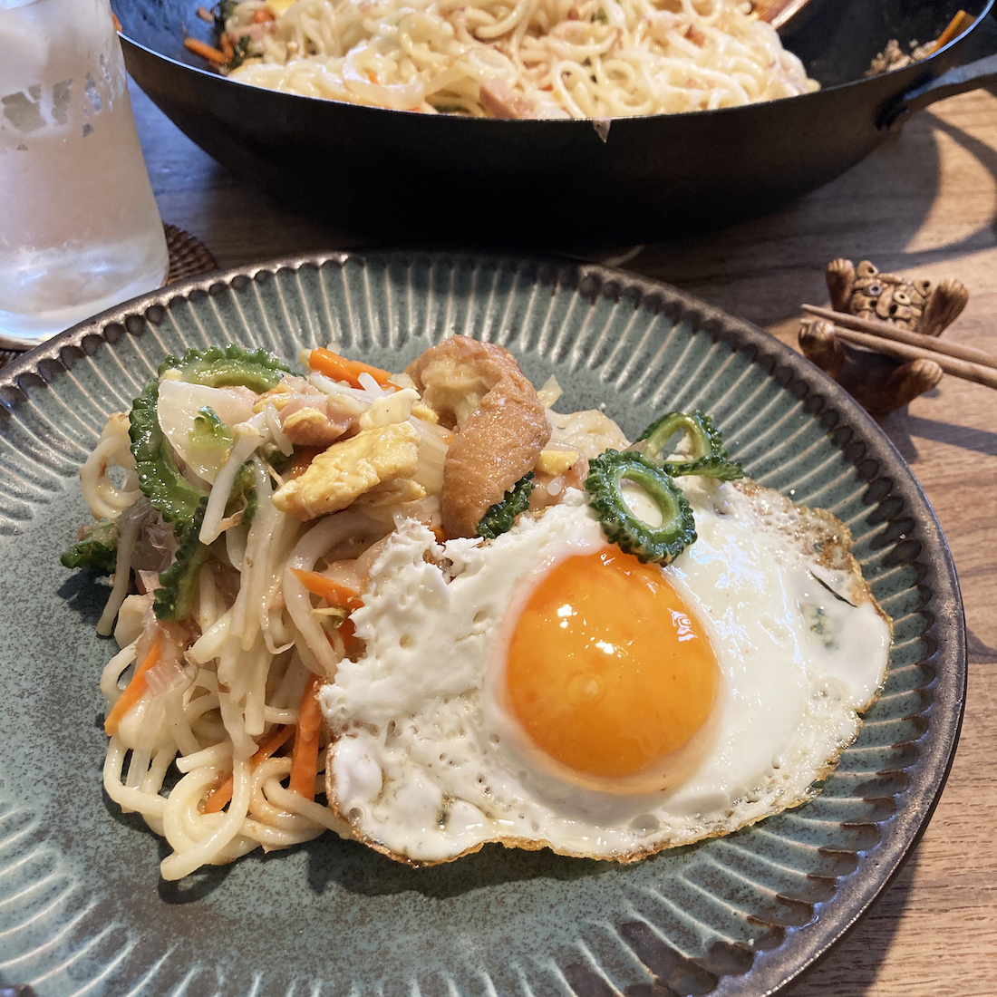 うどんチャンプルー