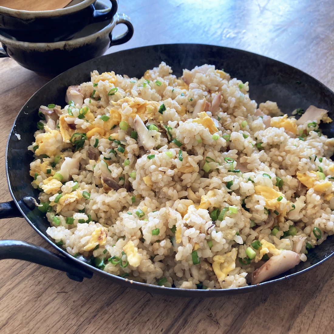 干物とたまごのチャーハン