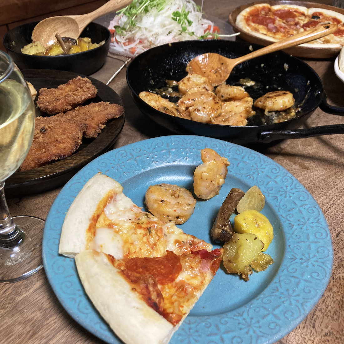 週末の夜は映画を観ながら…