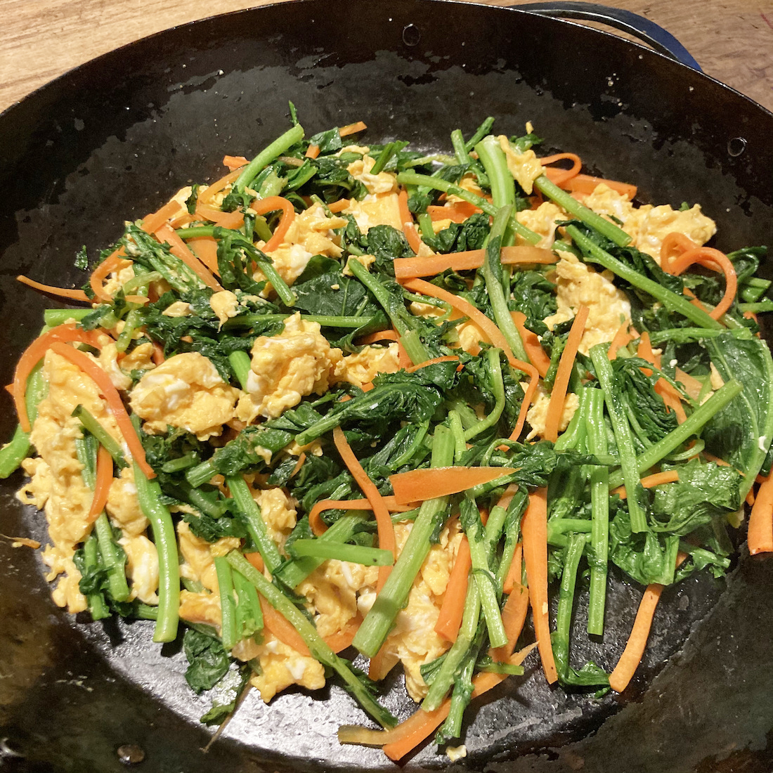 野菜とたまご炒め