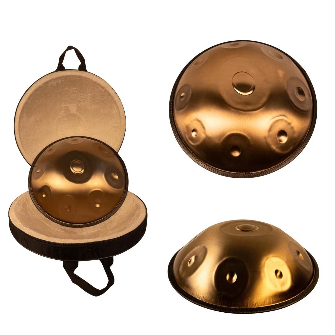 Steel Tongue Drum 10 Notes Re Minor (D Kurd) - n.5 - Tapadum