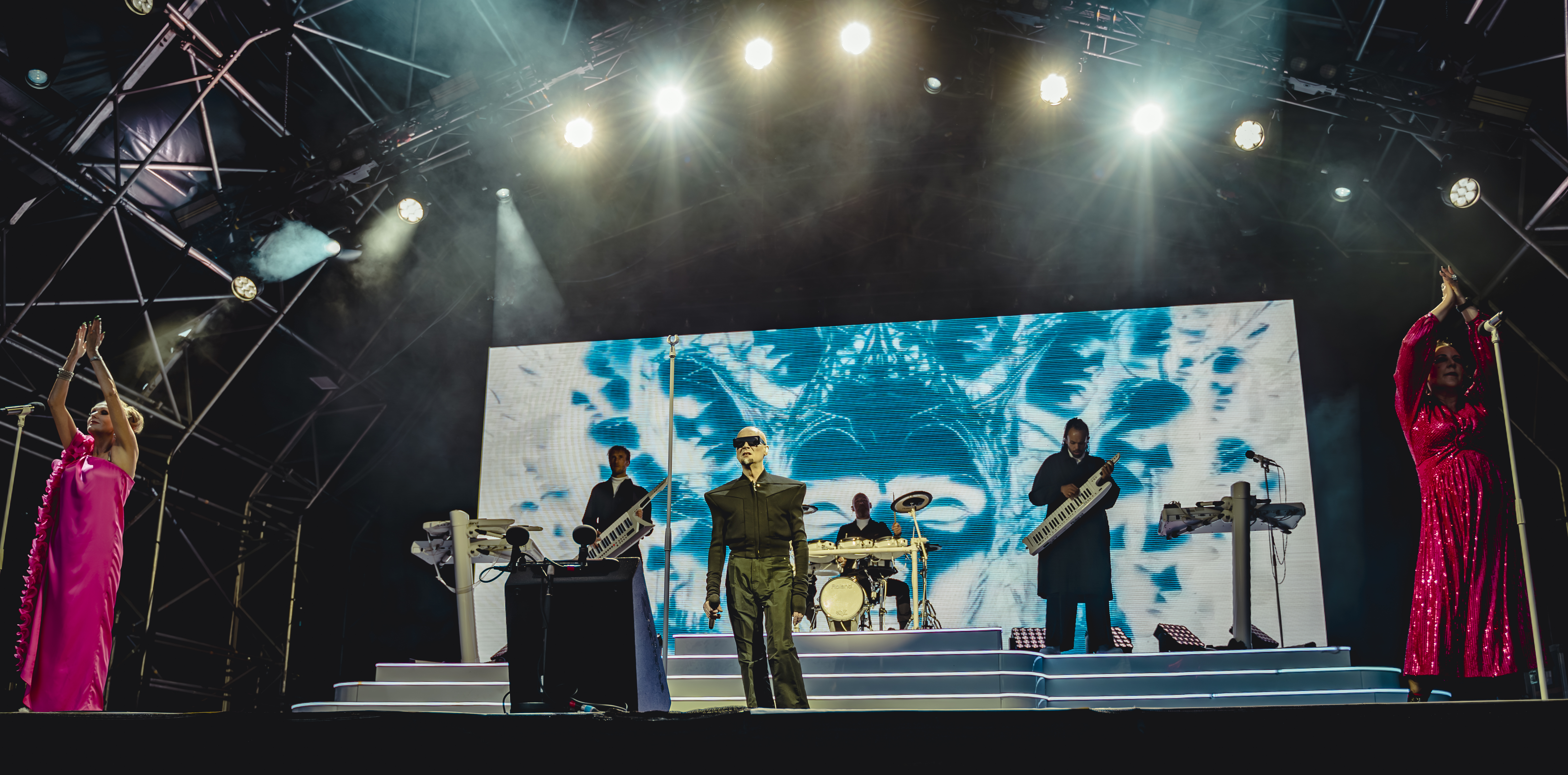 Live Review: The Human League @ Lincoln Castle – Taped Magazine