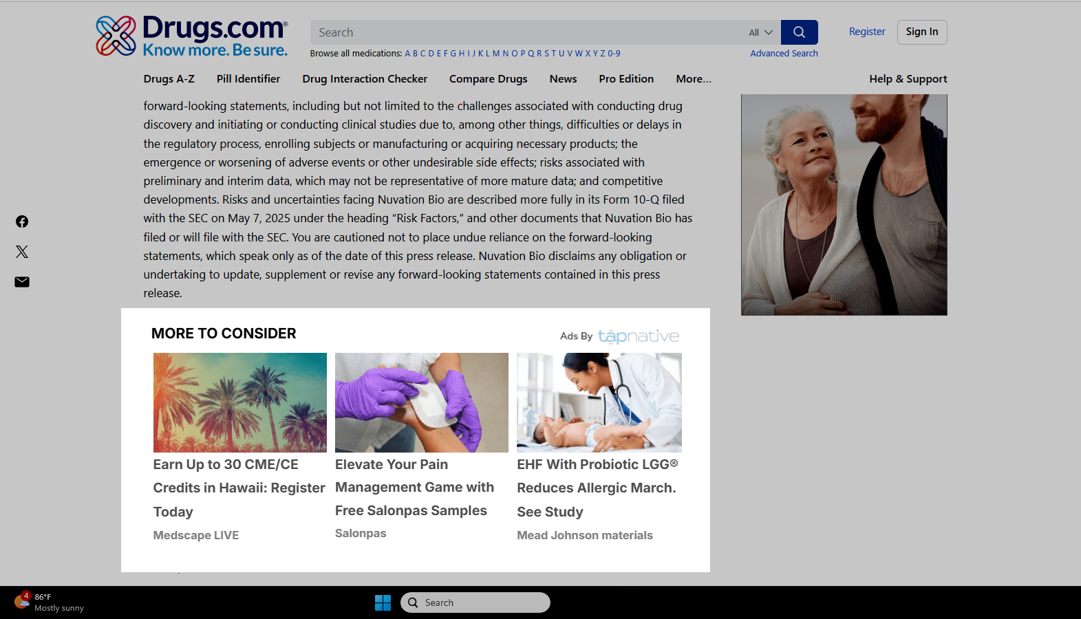 Native Healthcare Advertising Examples