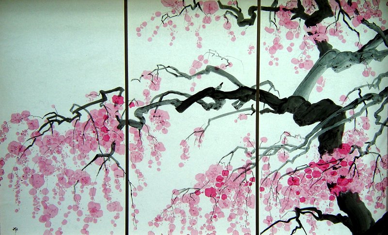 グラス工房達風 | 1010「老桜」