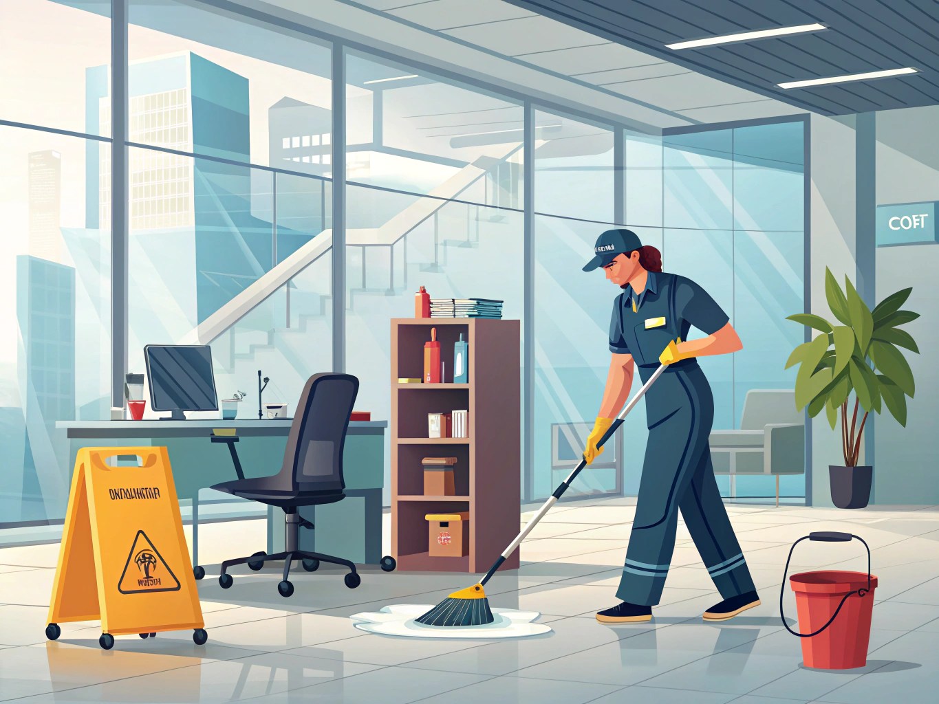 Building custodian job description