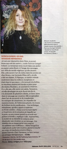 Article Télérama | TARATATOU