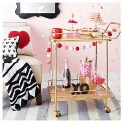 target gold bar decor cart valentine decorations cake easter threshold leather metal wood spritz