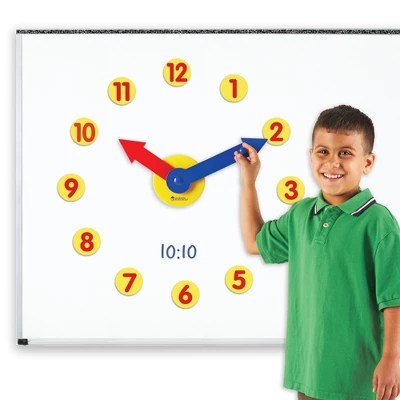 Learning Resources Magnetic Time Activity Set Target - Premium Colorful Background Gallery - 4K