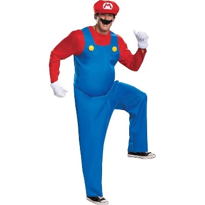Disguise mens super mario bros. classic luigi