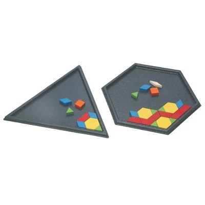 Learning Advantage Pattern Blocks Kit Activity Cards Blocks Trays - Download Beautiful Geometric Wallpaper | Retina