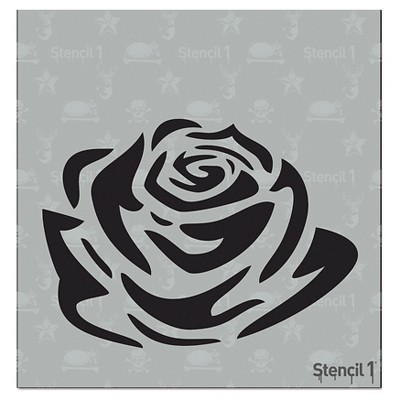 Stencil1 Tattoo Rose - Stencil 5.75" X 6" : Target 488_x_488_jpg