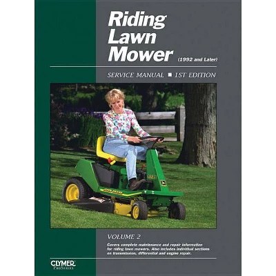 Riding Lawn Mower Service Manual Volume 2 Clymer Pro By Penton Paperback