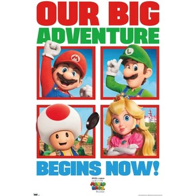 Trends International The Super Mario Bros Movie Brooklyn Key Art