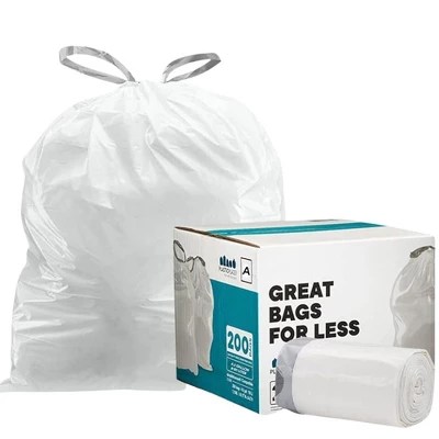 Plasticplace Compatible With Simplehuman Code Q Drawstring Trash Bags - Mobile Sunset Designs for Desktop