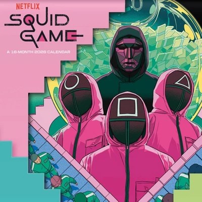 Netflix 2026 Squid Game 12x12 Wall Calendar Target GUEST 4649c534 44b3 438e B681