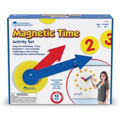 Learning Resources Magnetic Time Activity Set Target - Incredible HD Colorful Designs | Free Download