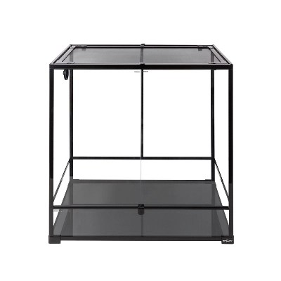 Repti Zoo Reptile Glass Terrarium Tank Double Hinge Door With Screen