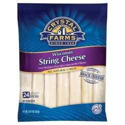 cheese crystal farms string wisconsin target 24ct sticks dairy packaging