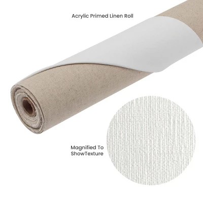 Centurion 11 Oz Acrylic Primed 100 Linen Canvas Roll 84 Inches X 30 - Best Landscape Images in Mobile