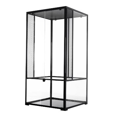 Repti Zoo 20gallon Full Reptile Glass Terrarium Double Hinge Door