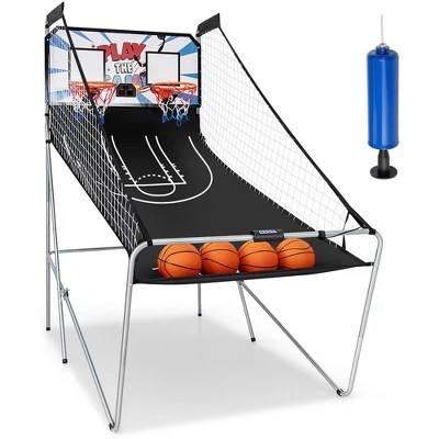 Costway Dual Led Electronic Shot Basketball Arcade Game With 8 Game - HD Landscape Illustrations for Desktop