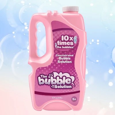 Joyfy 64oz Bubble Solution Refill 2 Bottles Concentrated Solution For - Best Gradient Patterns in Retina