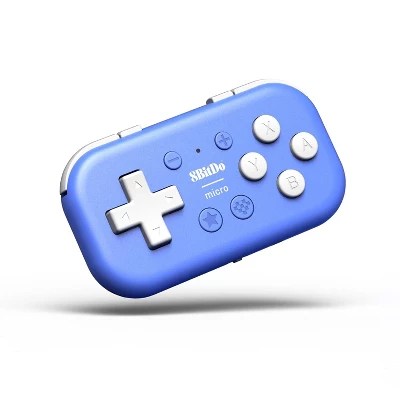 8bitdo Zero 2 Bluetooth Wireless Gamepad Keychain Sized Mini Controller - Premium Abstract Texture - Desktop